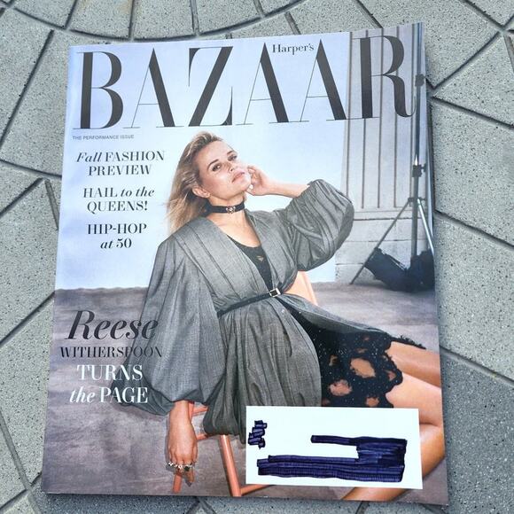 Harpers Bazaar Magazine Reese Witherspoon The Performance Issue Periodical - Picture 5 of 5
